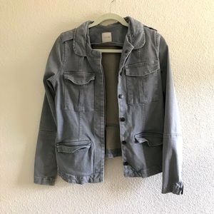 Joes jeans jacket with cute peplum in back